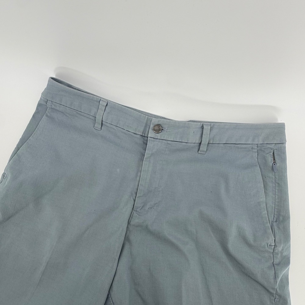 Lululemon Commission Short Size 36 Warpstreme Chino Athletic Blue Grey